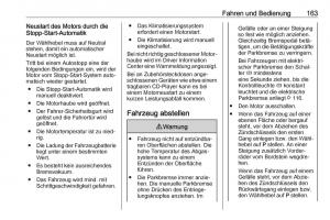 Opel-Zafira-C-FL-Handbuch page 165 min