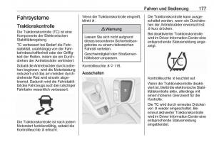 Opel-Zafira-C-FL-Handbuch page 179 min