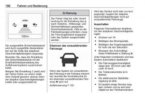 Opel-Zafira-C-FL-Handbuch page 190 min