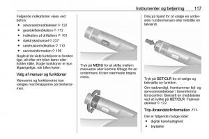 Opel-Zafira-C-FL-Bilens-instruktionsbog page 119 min