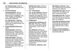 Opel-Zafira-C-FL-Bilens-instruktionsbog page 128 min