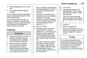 Opel-Zafira-C-FL-Bilens-instruktionsbog page 157 min