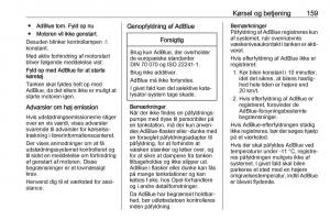 Opel-Zafira-C-FL-Bilens-instruktionsbog page 161 min