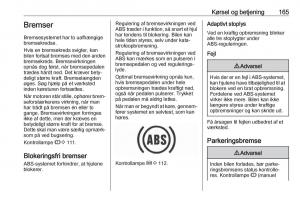 Opel-Zafira-C-FL-Bilens-instruktionsbog page 167 min