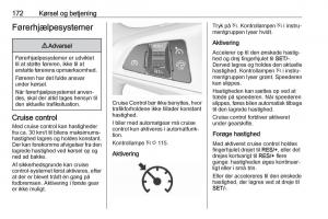 Opel-Zafira-C-FL-Bilens-instruktionsbog page 174 min