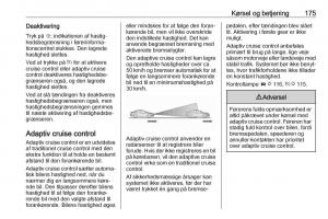 Opel-Zafira-C-FL-Bilens-instruktionsbog page 177 min