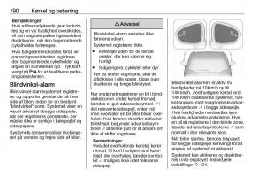 Opel-Zafira-C-FL-Bilens-instruktionsbog page 192 min