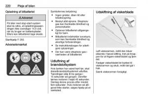 Opel-Zafira-C-FL-Bilens-instruktionsbog page 222 min