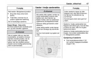 Opel-Zafira-C-FL-Bilens-instruktionsbog page 49 min