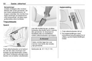 Opel-Zafira-C-FL-Bilens-instruktionsbog page 52 min