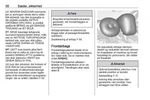 Opel-Zafira-C-FL-Bilens-instruktionsbog page 58 min