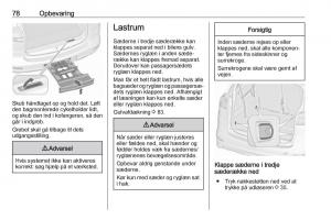 Opel-Zafira-C-FL-Bilens-instruktionsbog page 80 min