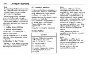 Opel-Zafira-C-FL-owners-manual page 162 min