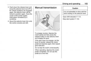 Opel-Zafira-C-FL-owners-manual page 167 min