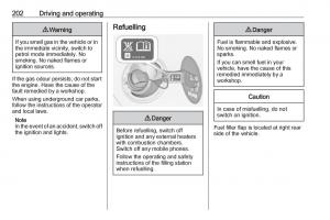 Opel-Zafira-C-FL-owners-manual page 204 min