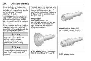 Opel-Zafira-C-FL-owners-manual page 208 min