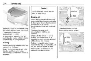 Opel-Zafira-C-FL-owners-manual page 218 min