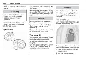 Opel-Zafira-C-FL-owners-manual page 244 min