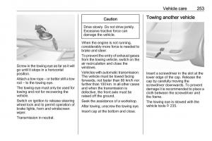 Opel-Zafira-C-FL-owners-manual page 255 min