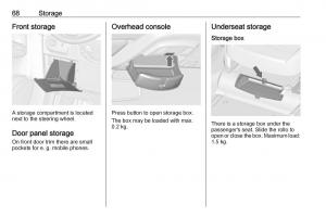 Opel-Zafira-C-FL-owners-manual page 70 min