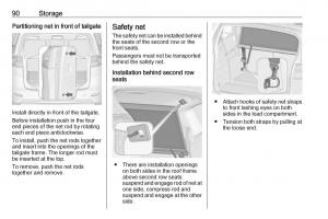 Opel-Zafira-C-FL-owners-manual page 92 min