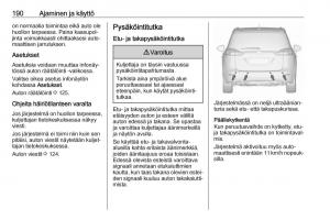 Opel-Zafira-C-FL-omistajan-kasikirja page 192 min