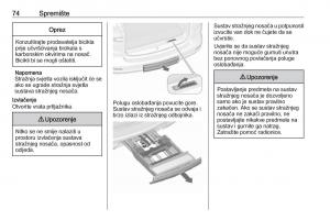 Opel-Zafira-C-FL-vlasnicko-uputstvo page 76 min