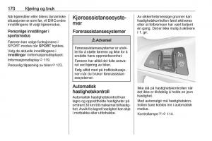 manual--Opel-Zafira-C-FL-bruksanvisningen page 172 min