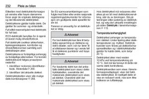 manual--Opel-Zafira-C-FL-bruksanvisningen page 234 min
