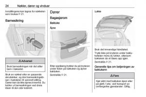 manual--Opel-Zafira-C-FL-bruksanvisningen page 26 min