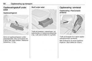 manual--Opel-Zafira-C-FL-bruksanvisningen page 70 min