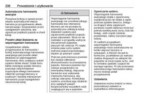 manual--Opel-Zafira-C-FL-instrukcja page 210 min