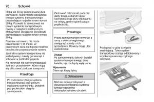 manual--Opel-Zafira-C-FL-instrukcja page 78 min