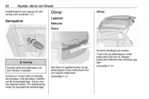 manual--Opel-Zafira-C-FL-instruktionsbok page 26 min