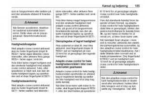 Opel-Insignia-A-Bilens-instruktionsbog page 187 min