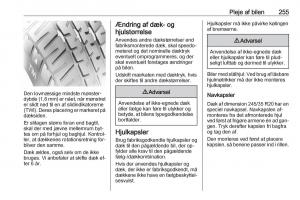 Opel-Insignia-A-Bilens-instruktionsbog page 257 min