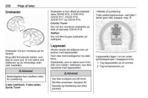 Opel-Insignia-A-Bilens-instruktionsbog page 258 min