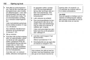 Opel-Insignia-A-bruksanvisningen page 162 min