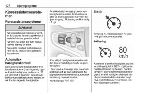 Opel-Insignia-A-bruksanvisningen page 180 min