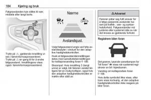 Opel-Insignia-A-bruksanvisningen page 186 min