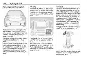 Opel-Insignia-A-bruksanvisningen page 196 min