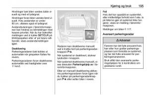 Opel-Insignia-A-bruksanvisningen page 197 min