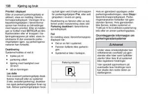 Opel-Insignia-A-bruksanvisningen page 200 min