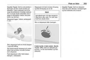 Opel-Insignia-A-bruksanvisningen page 267 min