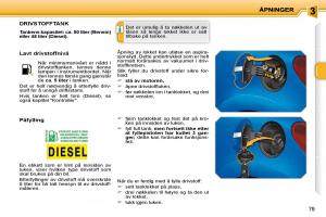 Peugeot-207-bruksanvisningen page 72 min