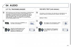 Peugeot-508-Bilens-instruktionsbog page 315 min