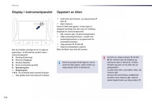 Peugeot-508-bruksanvisningen page 116 min