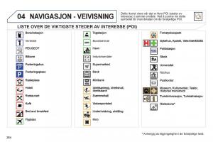 Peugeot-508-bruksanvisningen page 266 min