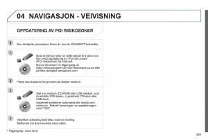 Peugeot-508-bruksanvisningen page 267 min