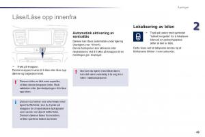 Peugeot-508-bruksanvisningen page 51 min